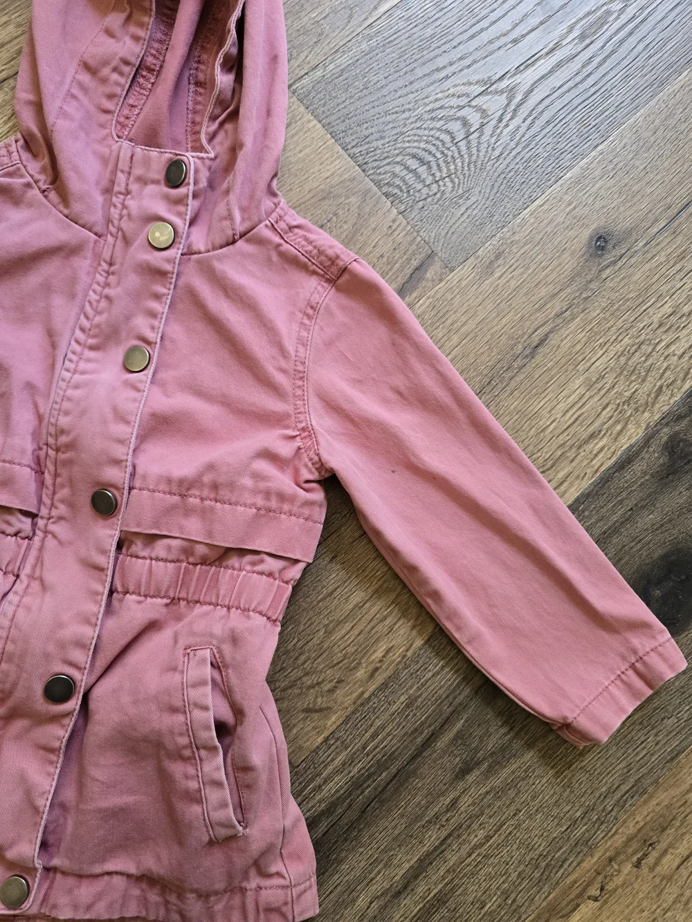 C&C California Girls Hooded Jacket - Rose Pink
